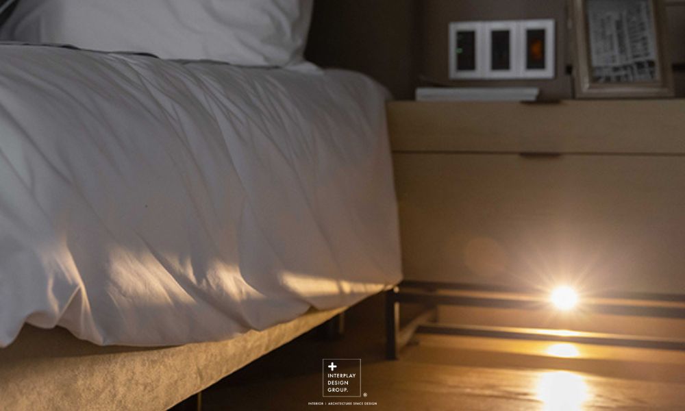 不打擾睡意的安全感:退休宅照明這樣做