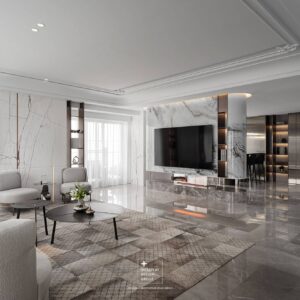 豪宅室內設計作品解析-高雄THE ONE案場