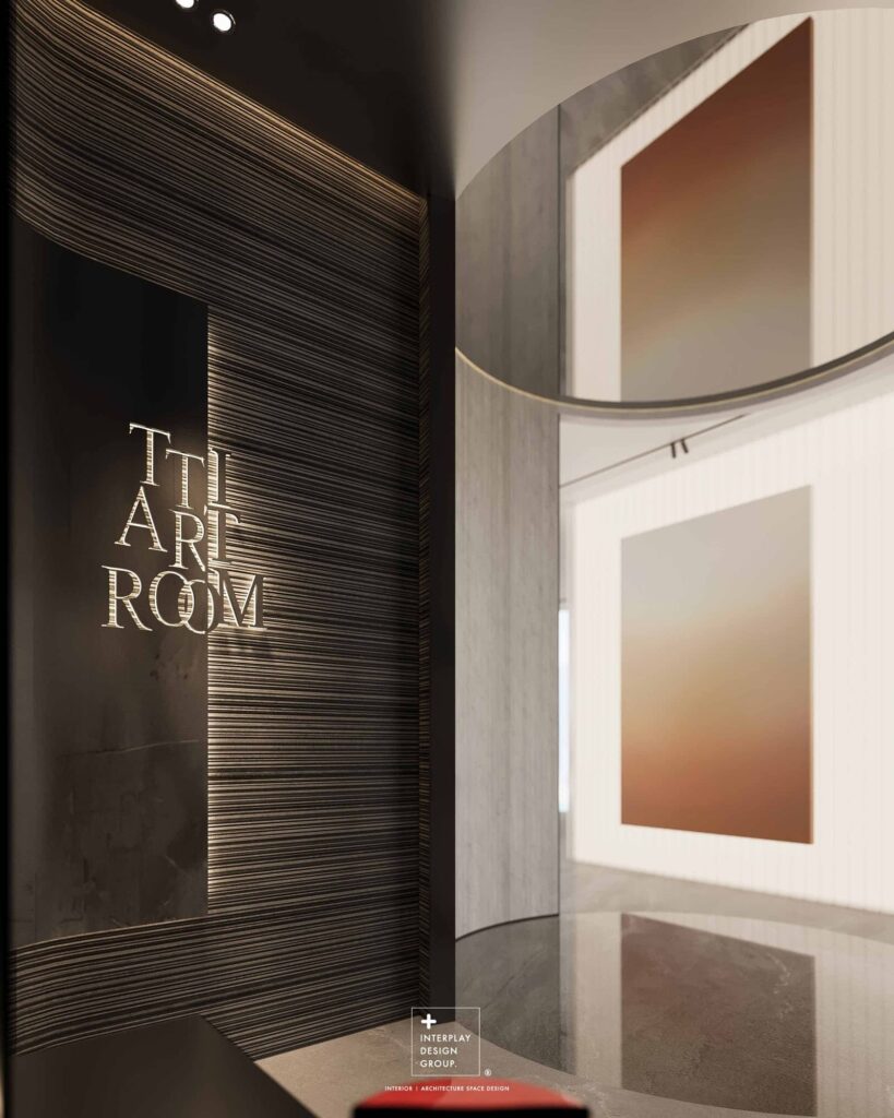 藝廊式設計概念案例，讓家透過規劃也能精準將藝術之美表達出來。