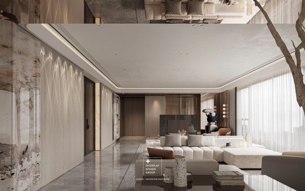 信義區台北豪宅設計案例：皇翔御琚，現代輕奢與空間放大術